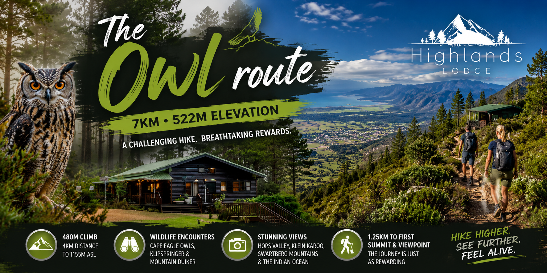 Highlands Lodge: The Owl Route