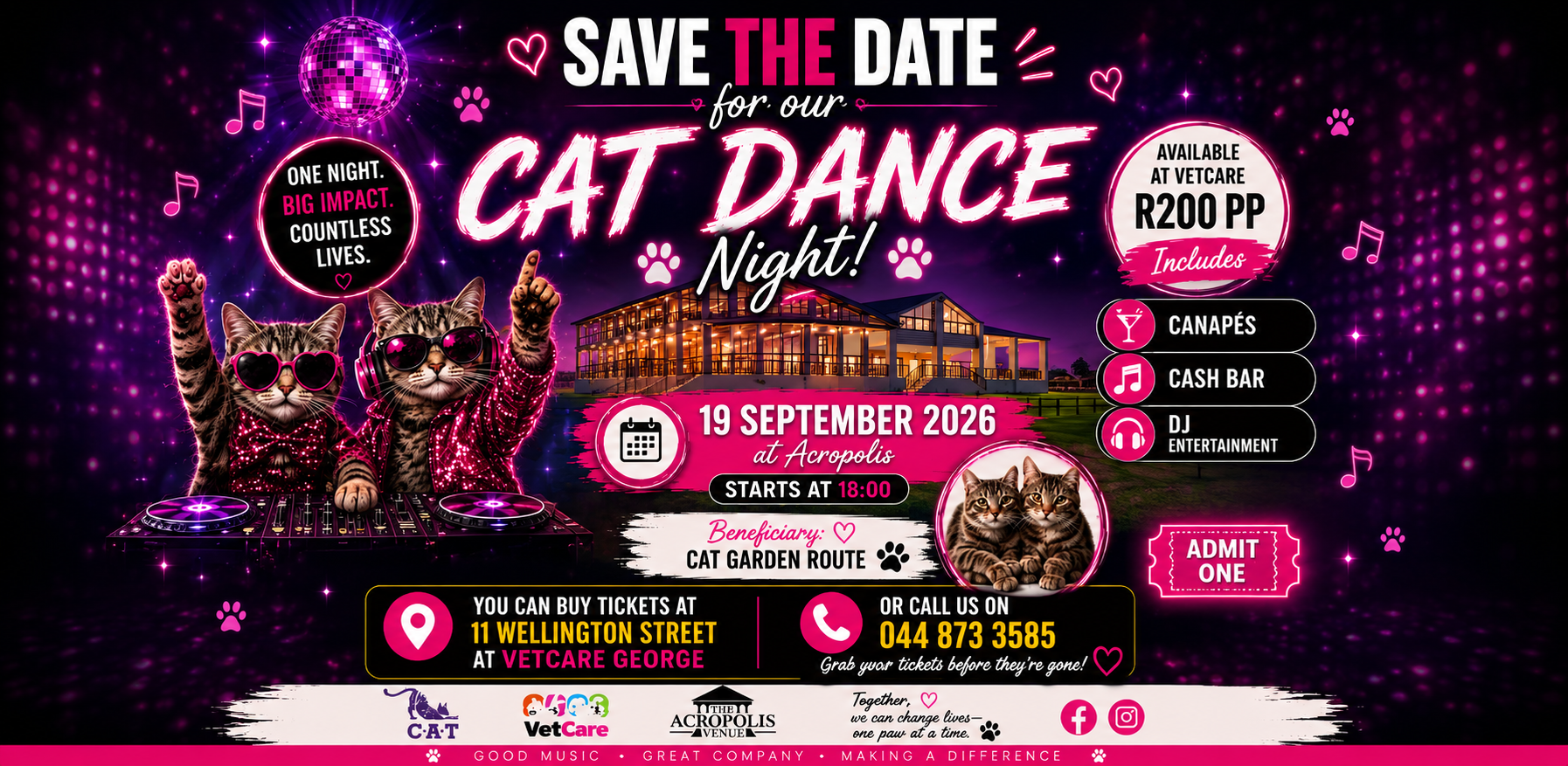 CAT Dance Night – Dance for a Cause