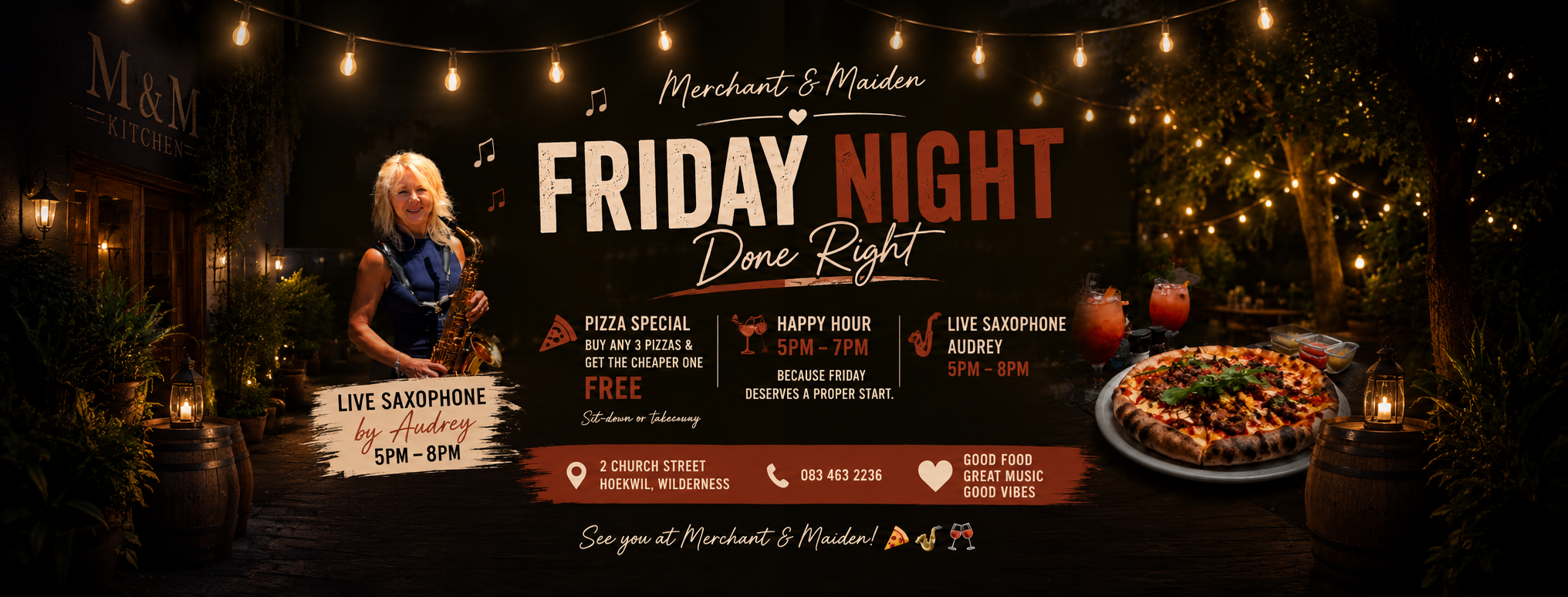 Friday Night Done Right at Merchant & Maiden
