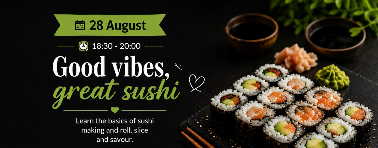 Sushi Making Social Event