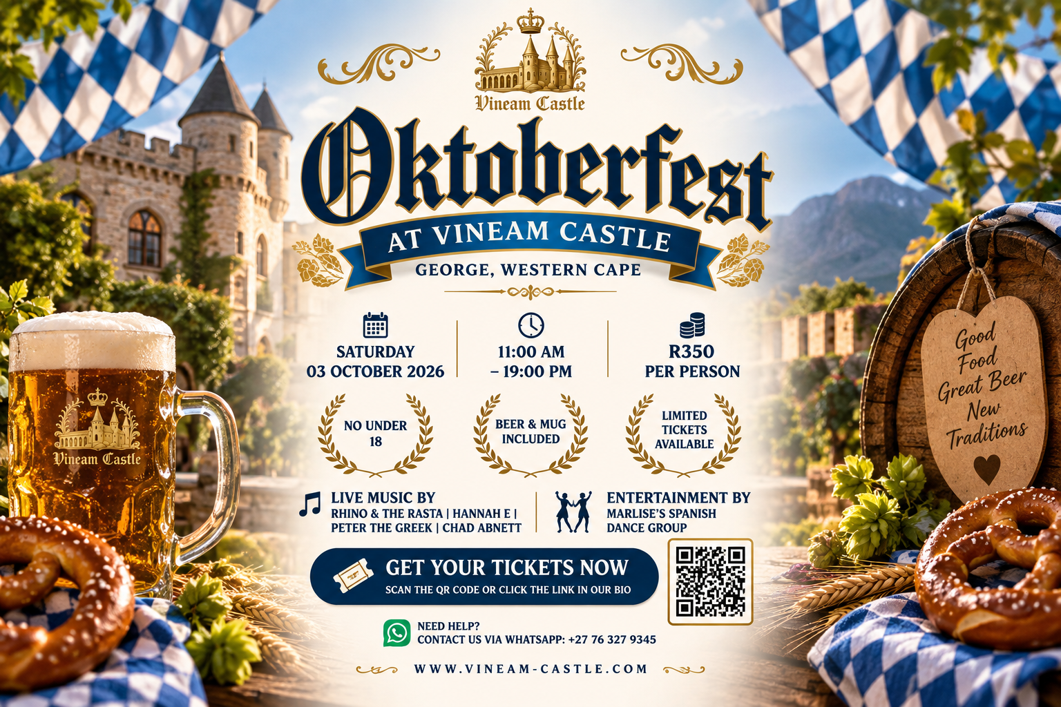 Oktoberfest at Vineam Castle 2026