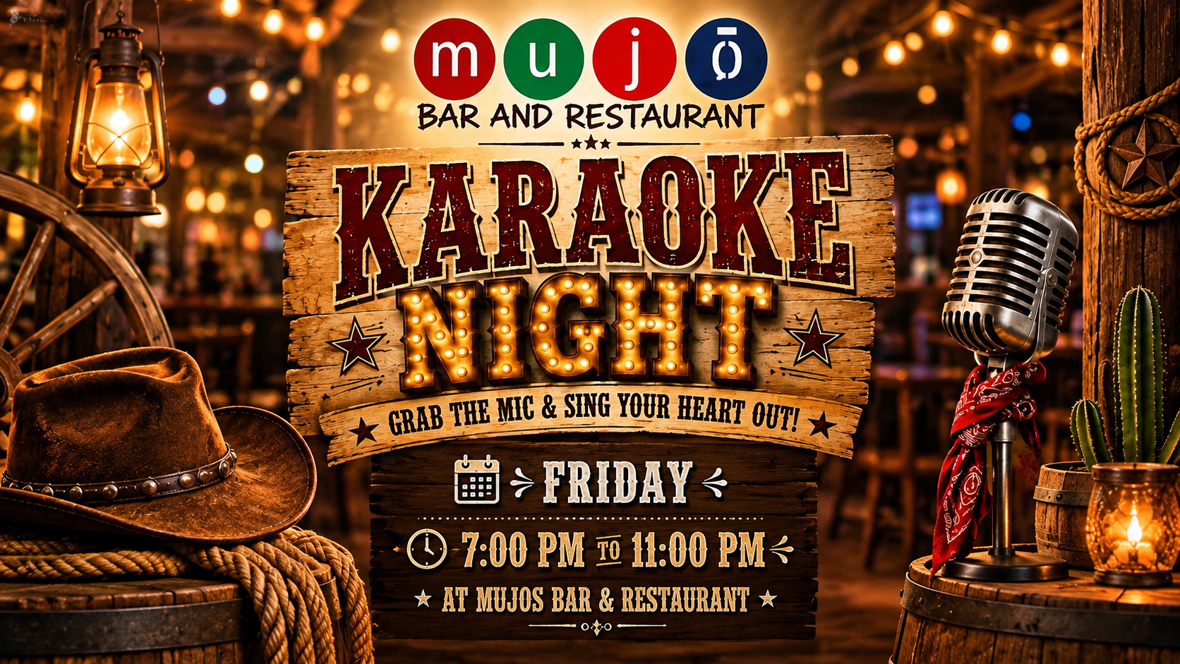 Mujō Bar & Restaurant Karaoke Night