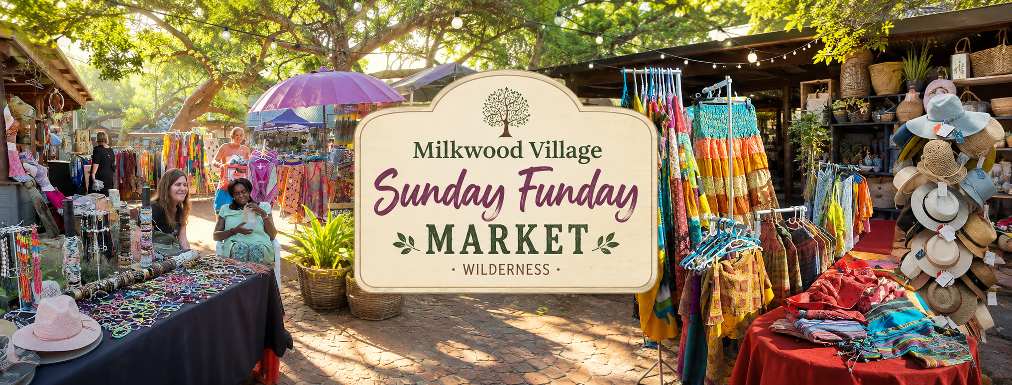 Sunday Funday Market Milkwood Village