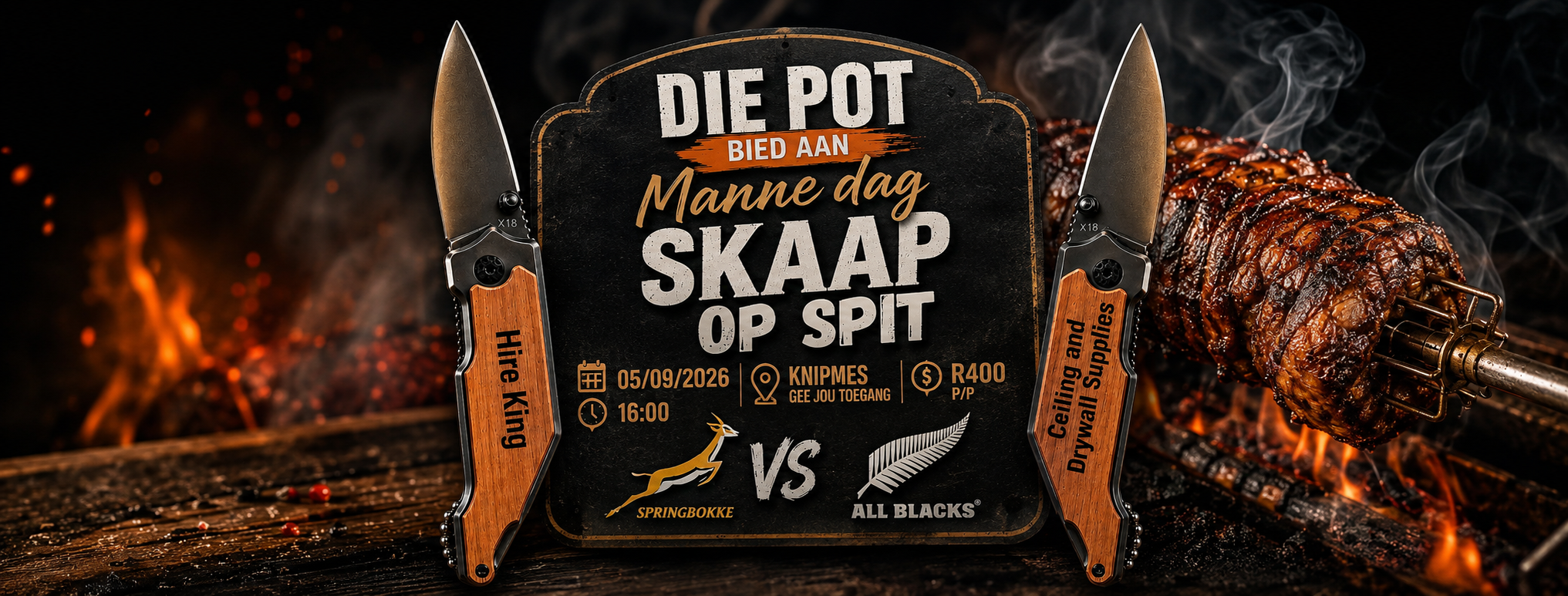 SKAAP OP DIE SPIT