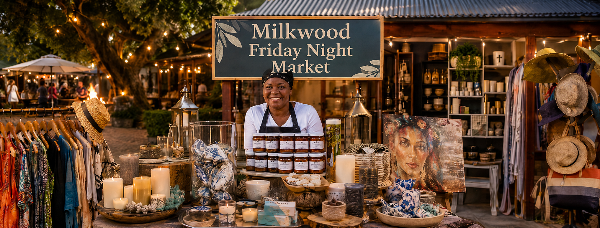 Friday Night Market Milkwood Village