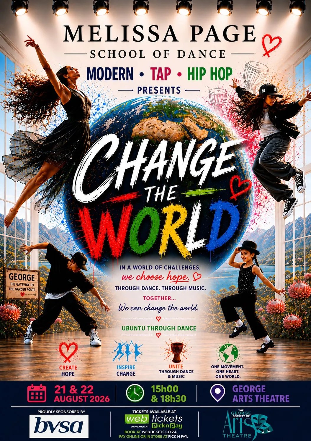 Change the World — 22 Aug 15:00