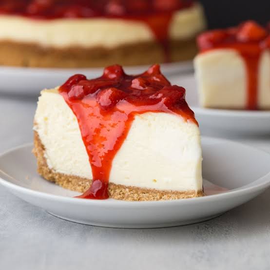 Classic No-Bake Strawberry Cheesecake
