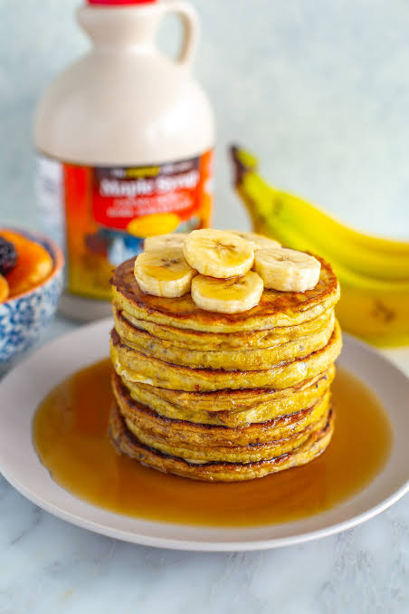 Banana-and-Egg Flapjacks