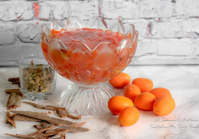 Kumquat Preserve with Cinnamon