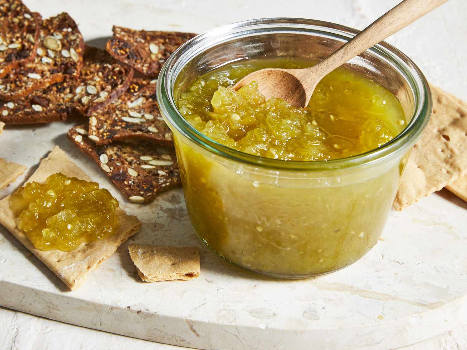 Green Tomato & Ginger Jam