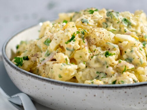 Classic South African Potato Salad with Egg