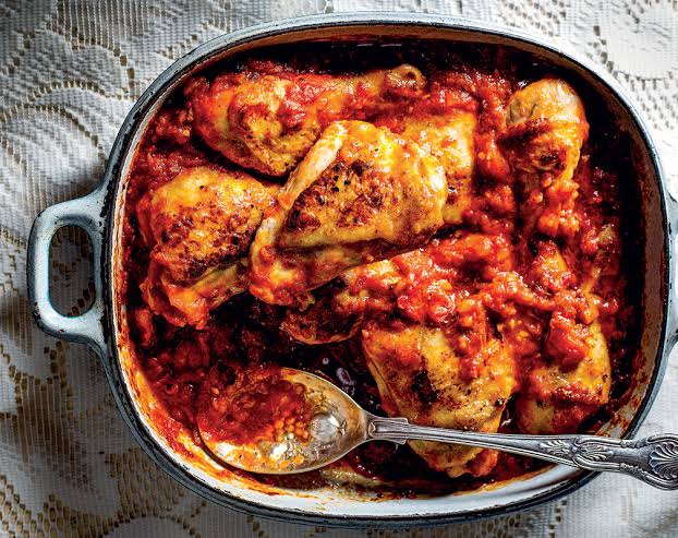 Tomato Bredie with Chicken