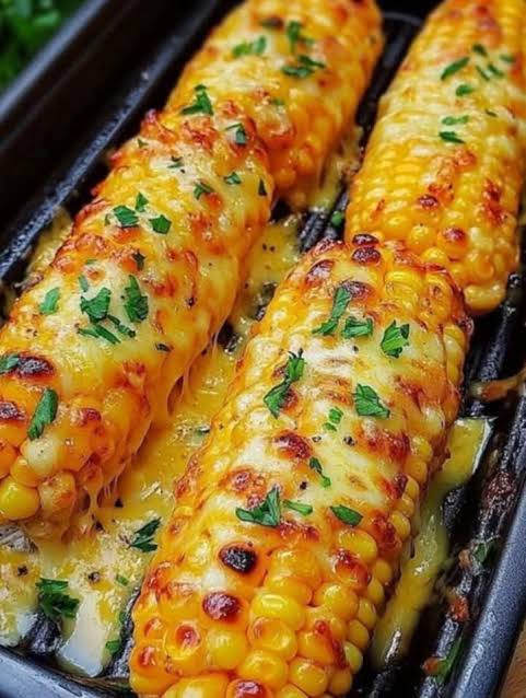 Braai Mielies with Chilli, Lime & Mature Cheddar