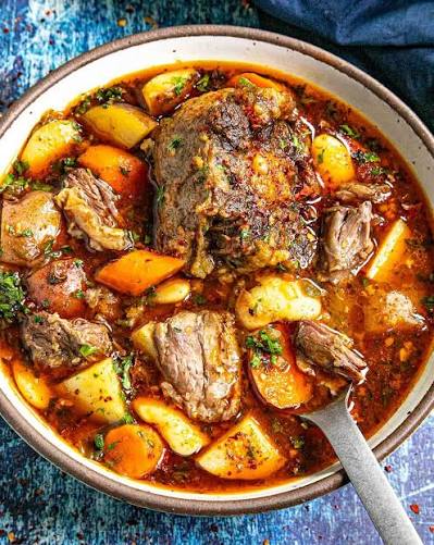 Oxtail and Vegetable Soup