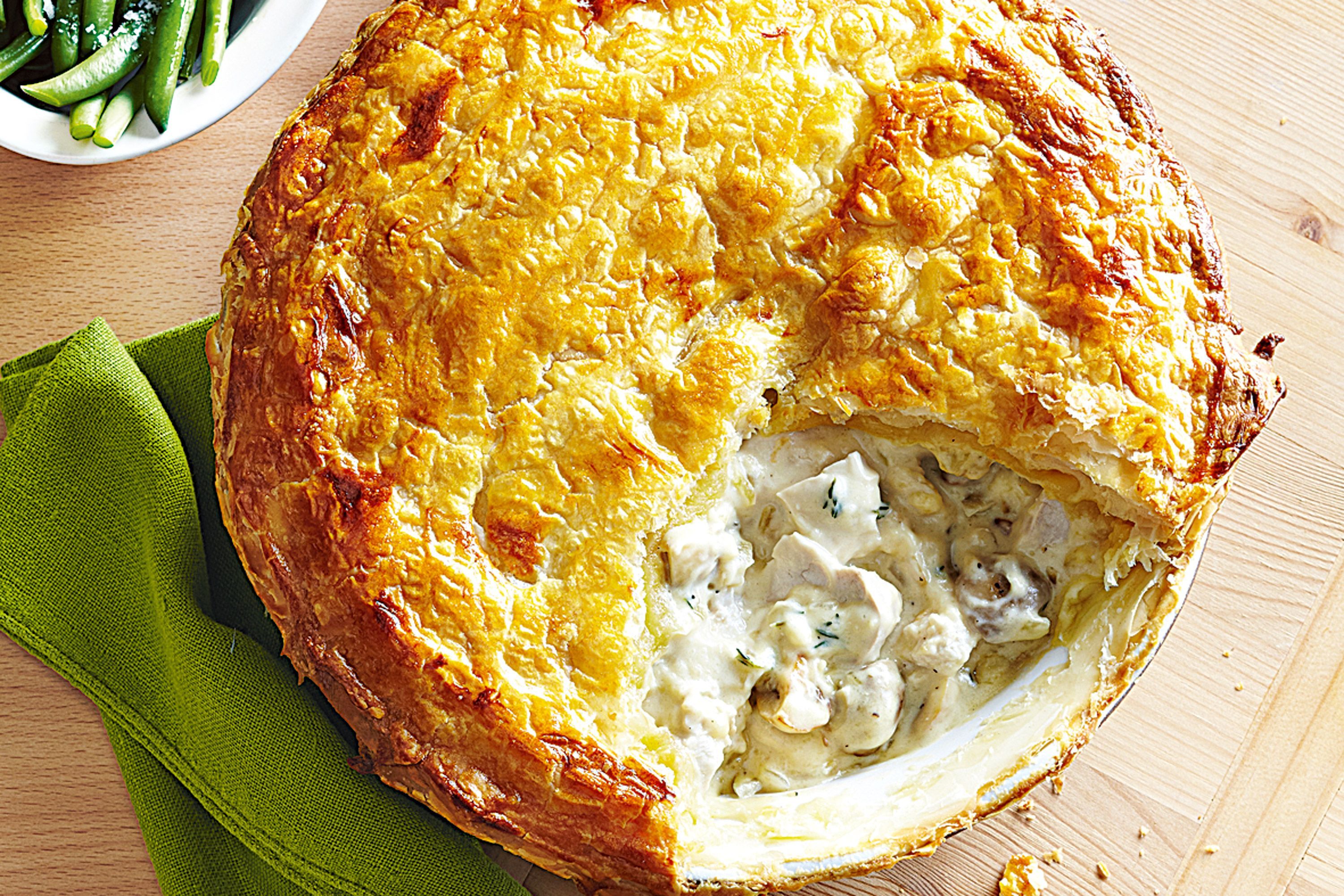 Chicken and Mushroom Pie