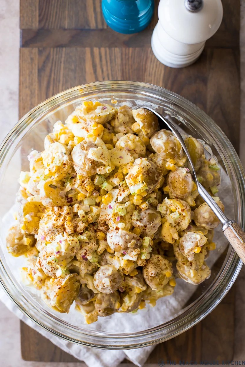 Sweetcorn Potato Salad