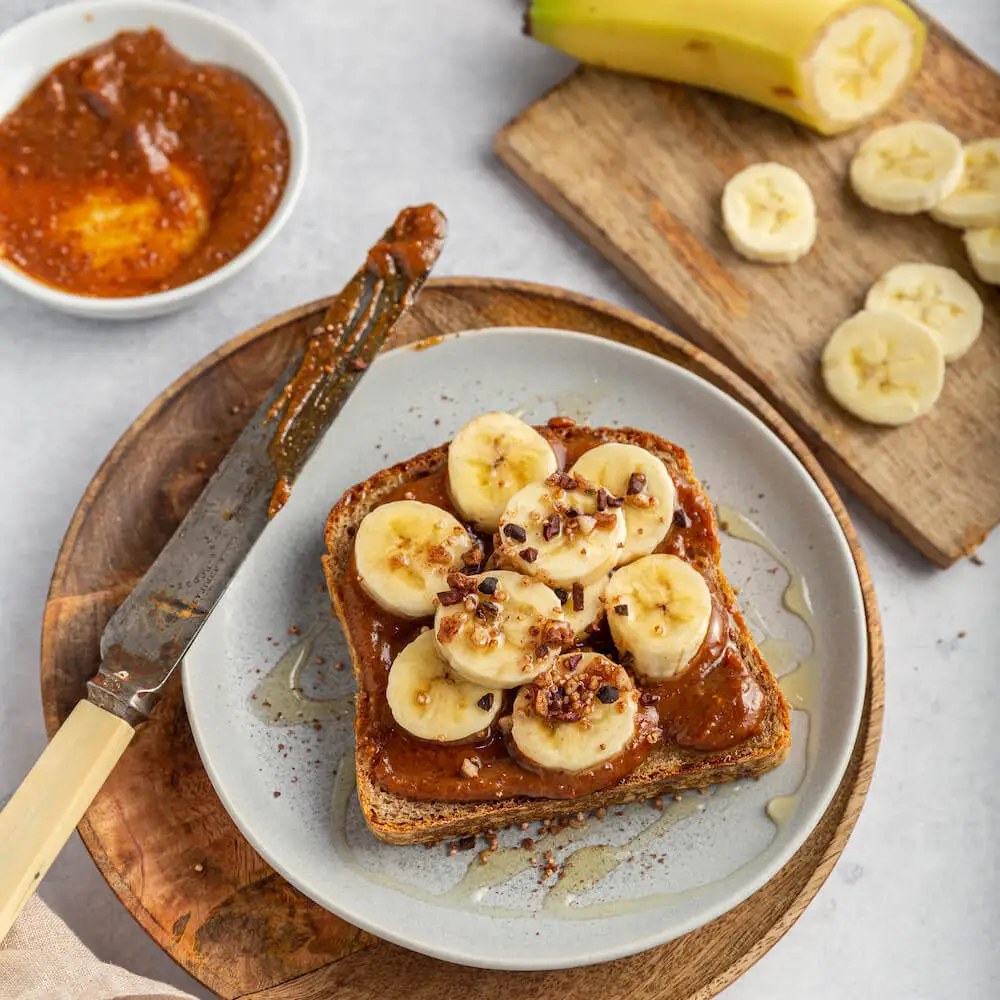 Peanut Butter and Banana Breakfast Toast