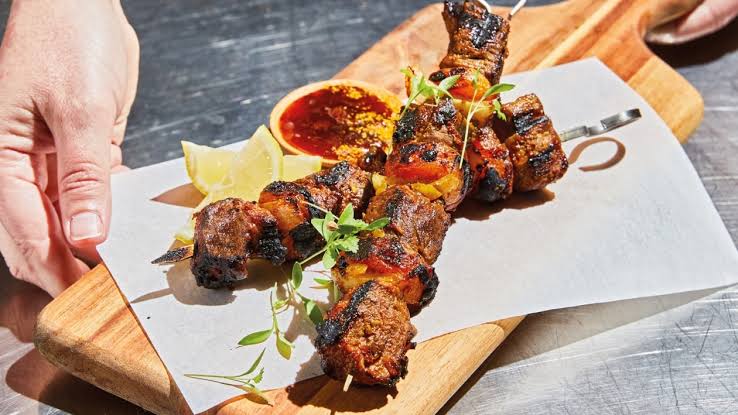 Cape Malay Lamb & Apricot Sosaties