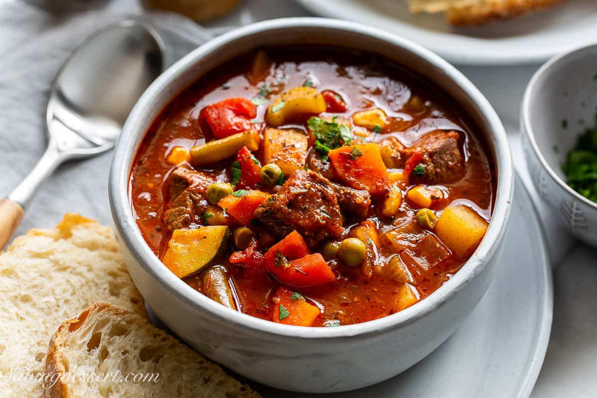 Hearty Beef and Vegetable Soup
