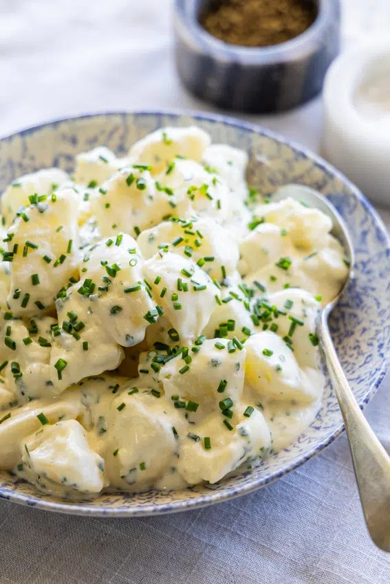 Condensed Milk Potato Salad