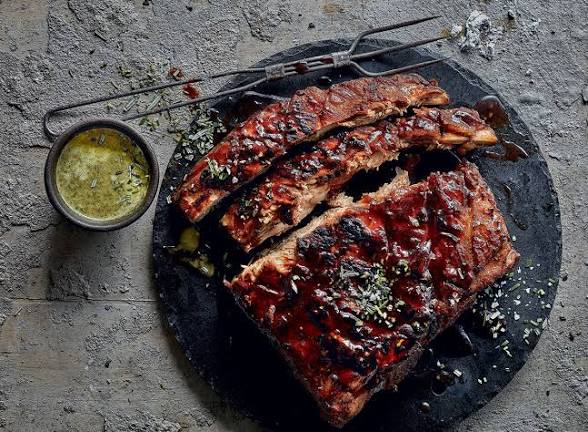 Sticky Chutney & Mustard Braai Ribs