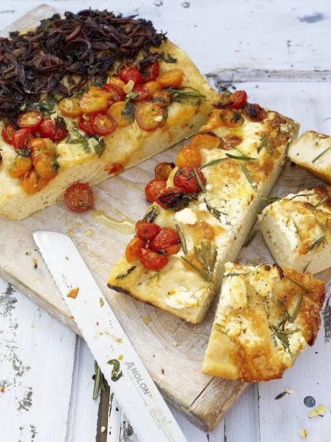 Jamie Oliver's Three-Flavour Focaccia
