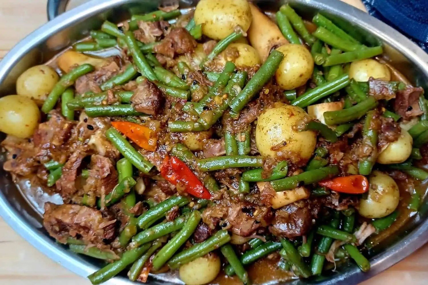 Traditional Lamb and Green Bean Bredie