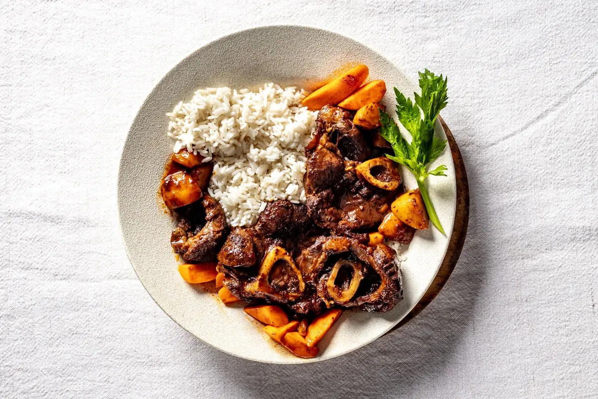 Inyama Yenkomo Beef Stew