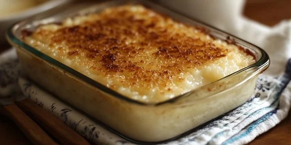 Baked Sago Pudding