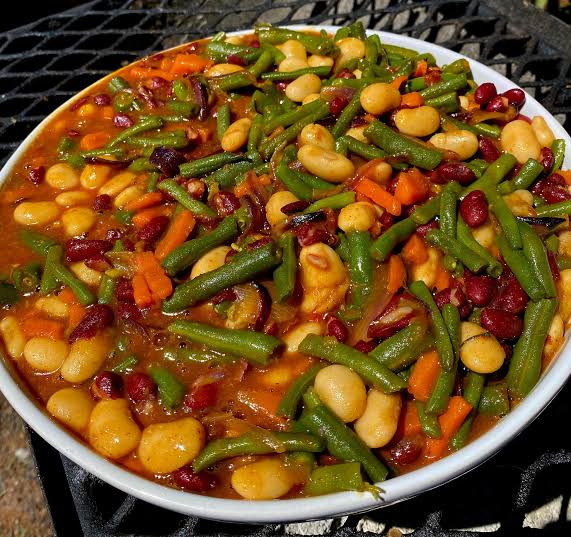 Three-Bean Curry Salad