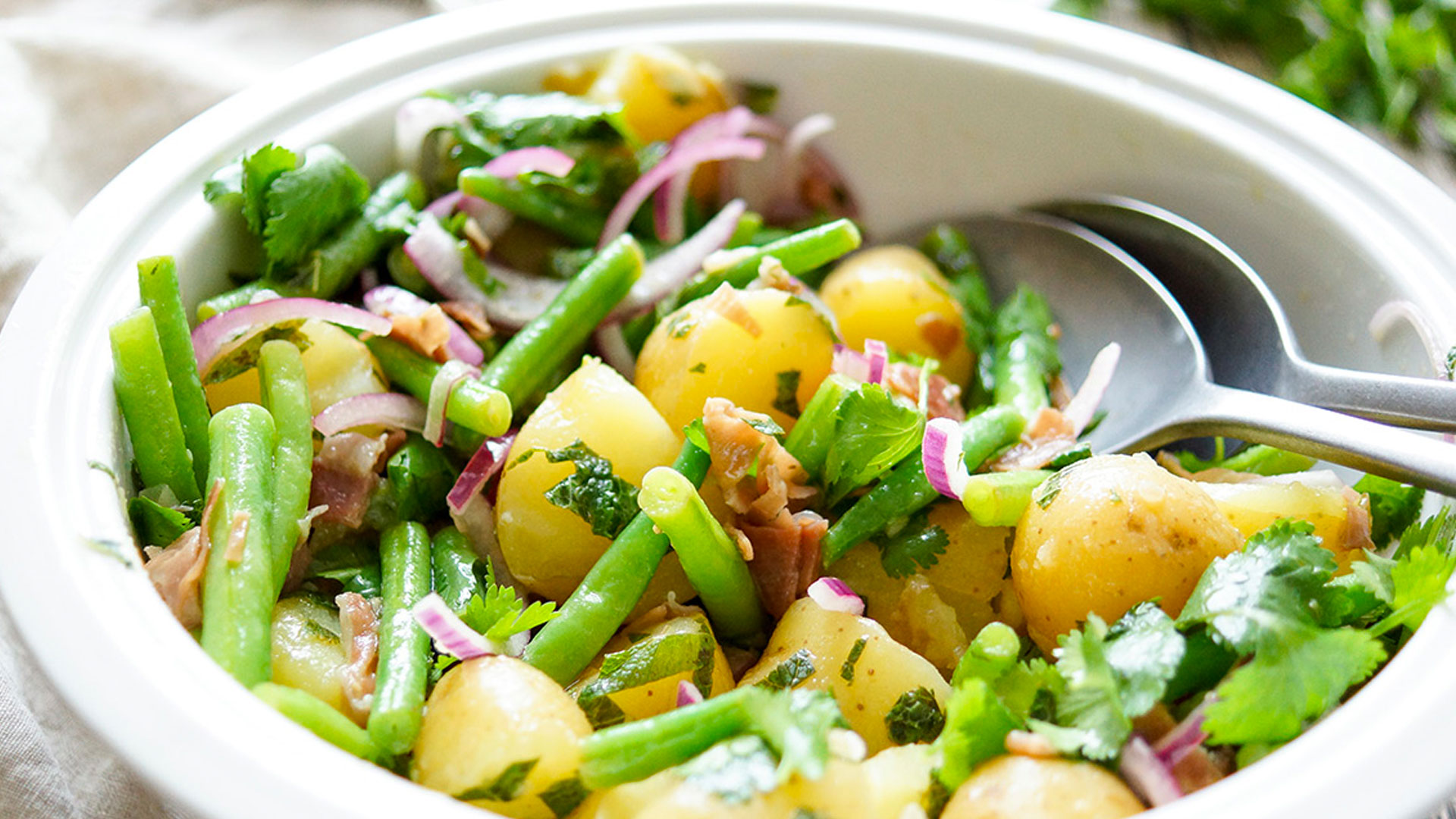 Green Bean & Baby Potato Mustard Salad