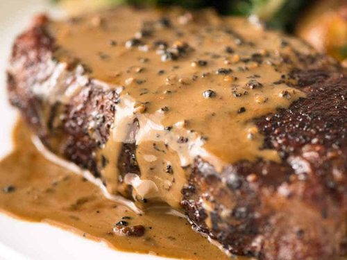 Creamy Peppercorn Steak Sauce